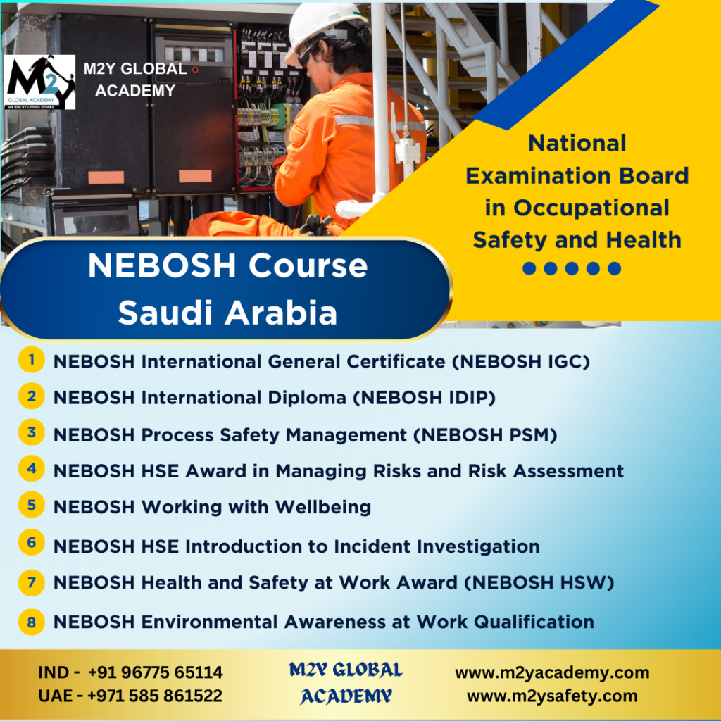 Nebosh Course Saudi Arabia