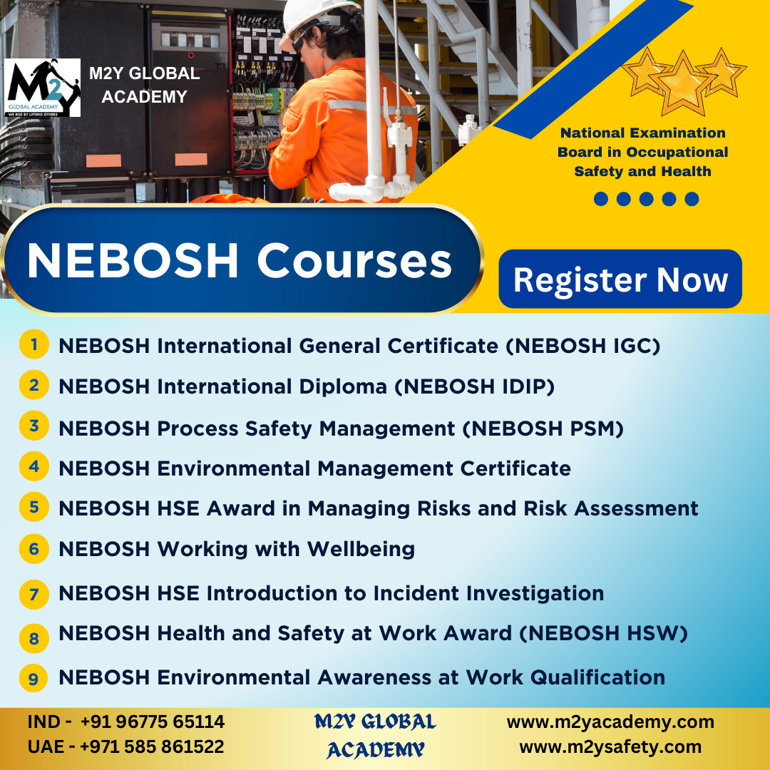 Nebosh Courses in India