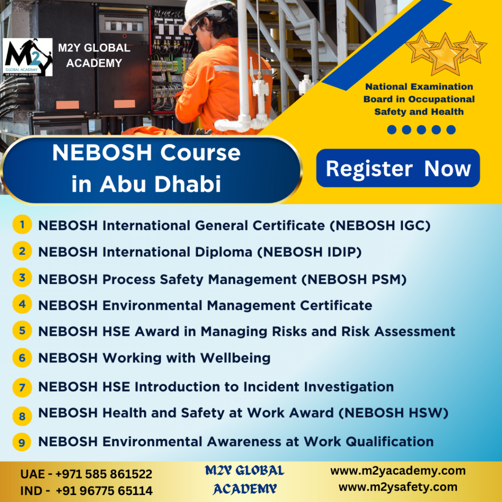 Nebosh Course in Abu Dhabi