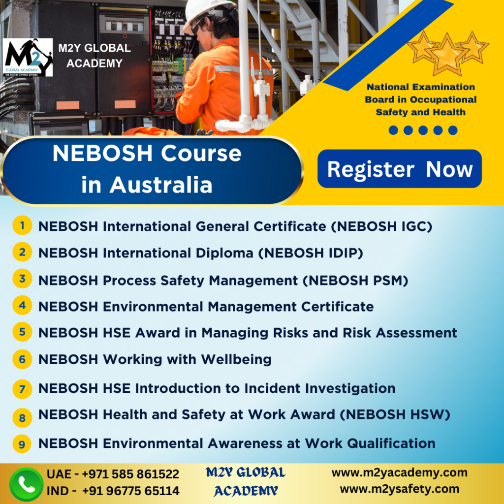 Nebosh Course in Australia