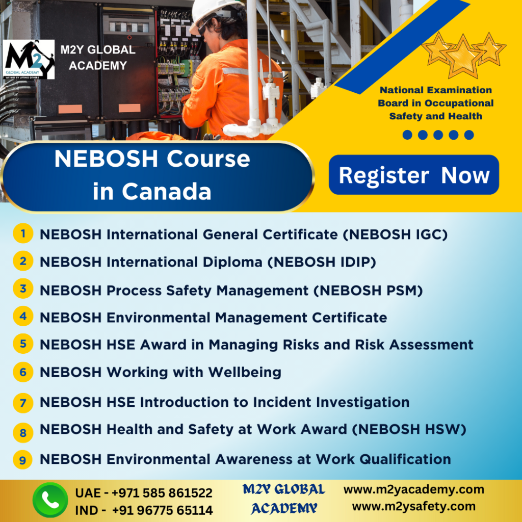 Nebosh Course in Canada