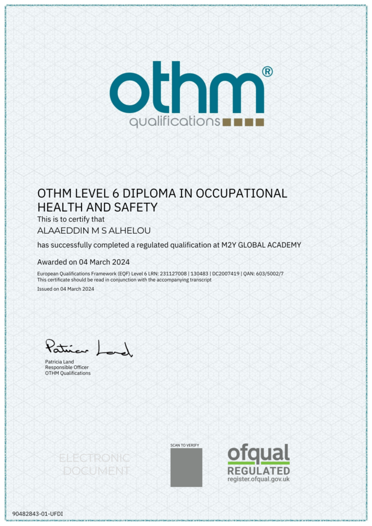 OTHM Level 6 Certificate