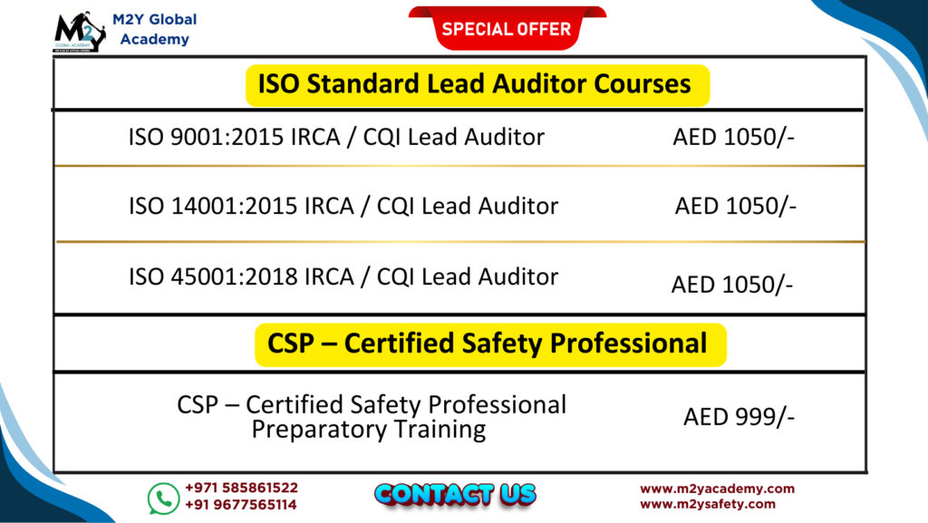 ISO Lead auditor price list