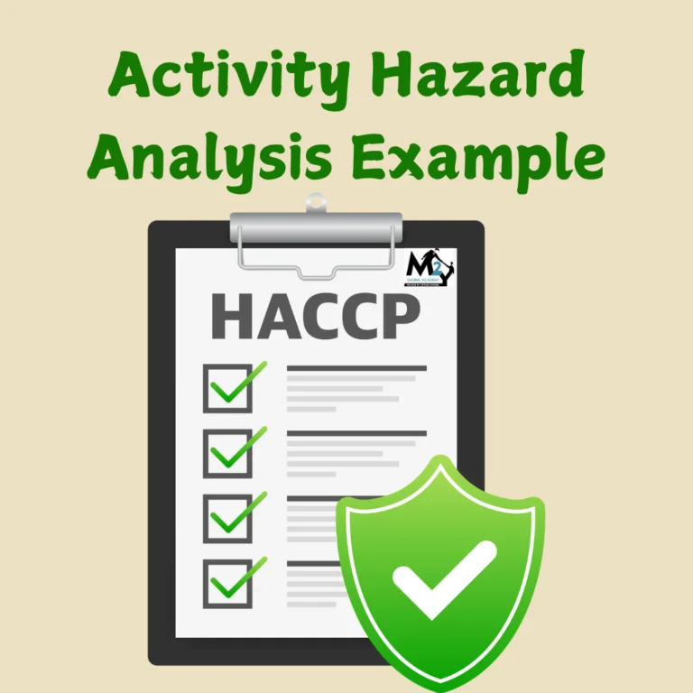 Activity Hazard Analysis