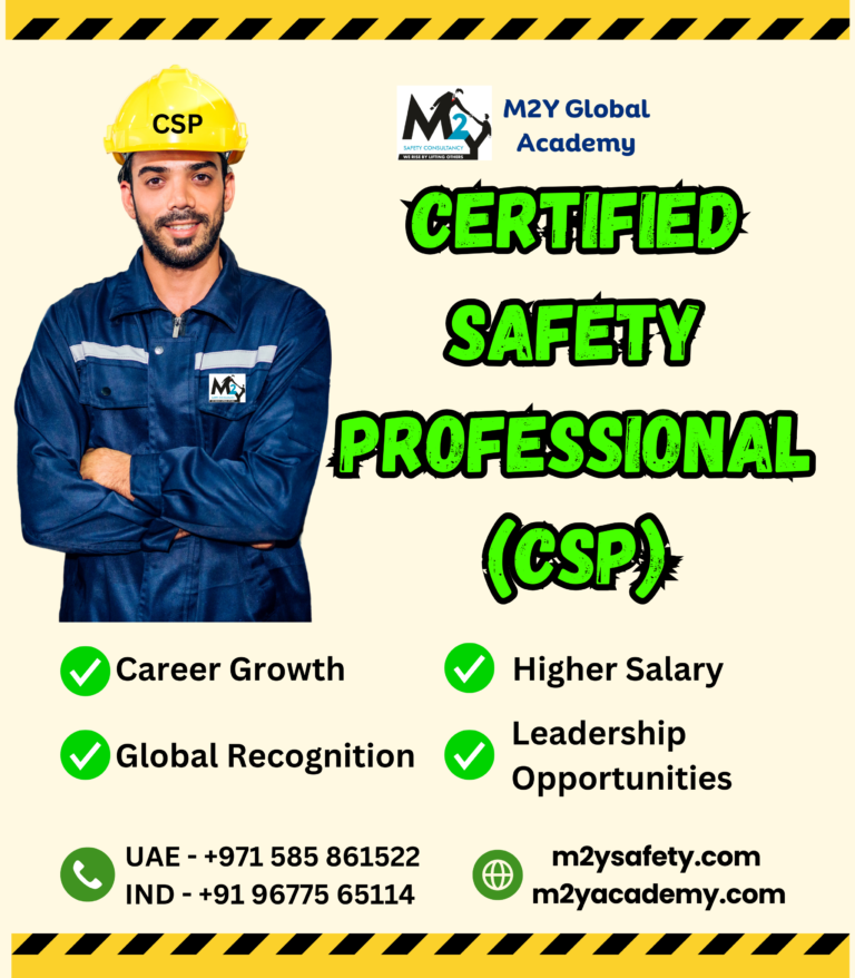 Certified Safety Professional Certification Online (CSP)