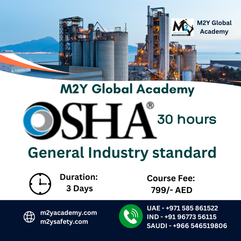 OSHA 30 hours General Industry Standard