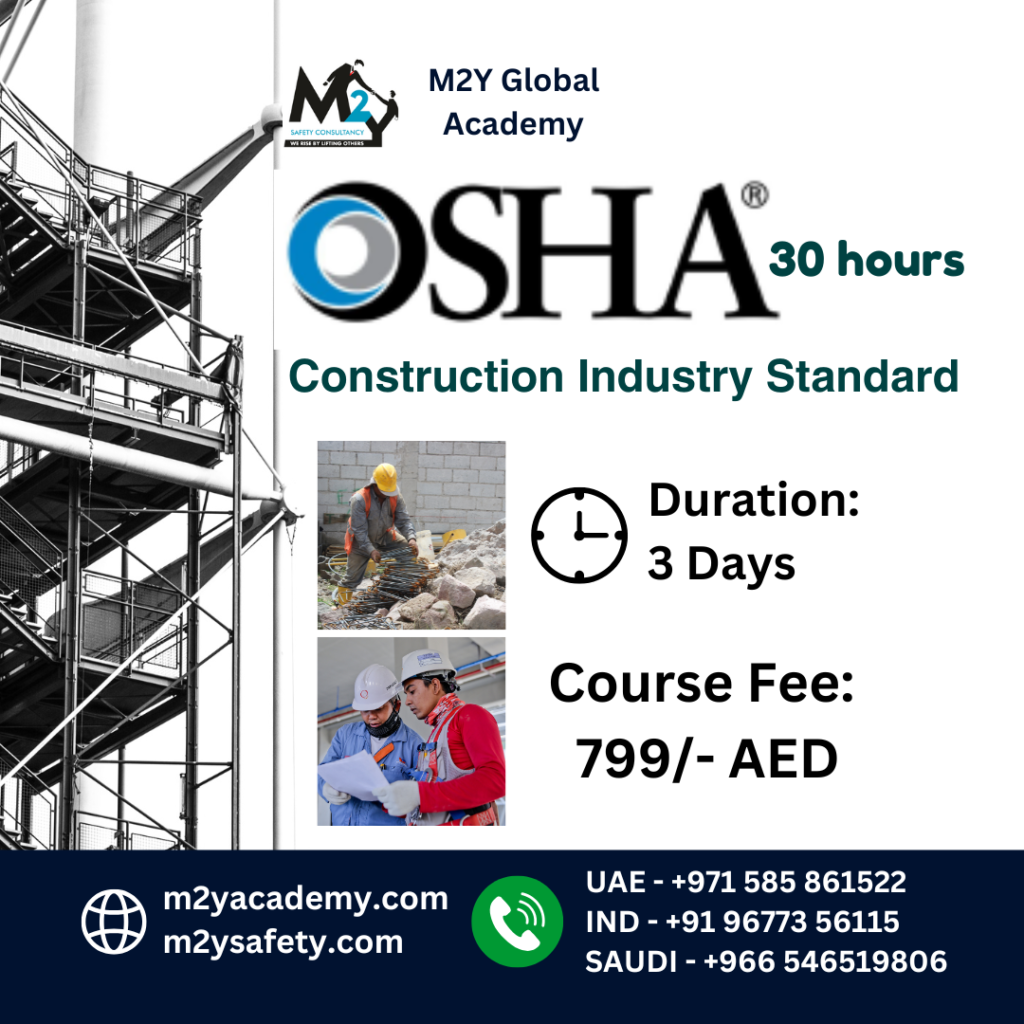 OSHA 30 Hours Construction Industry Standard