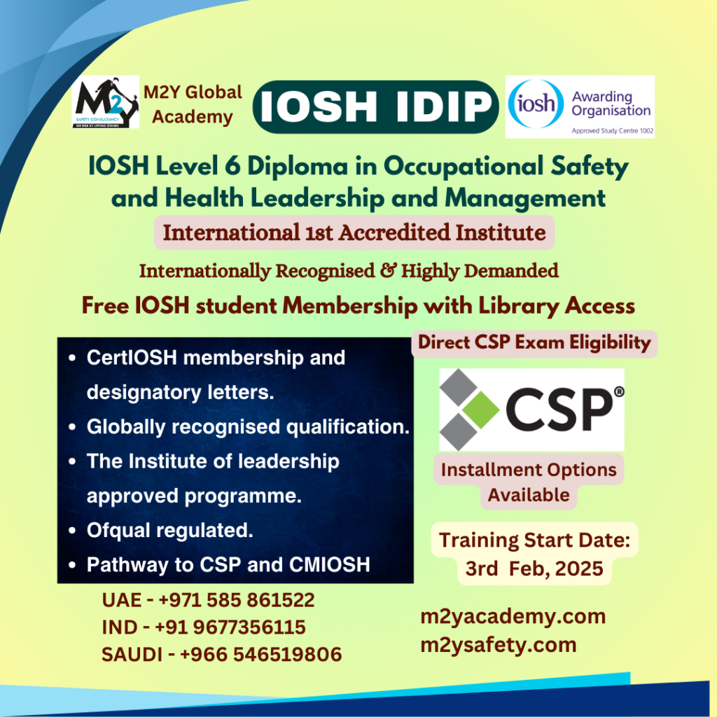 iosh level 6 diploma