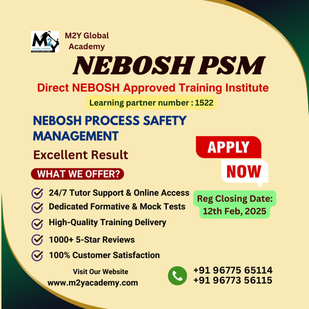 Nebosh PSM