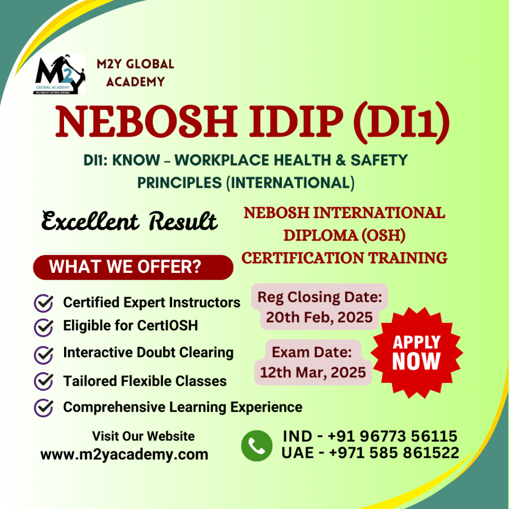 Nebosh IDIP Training