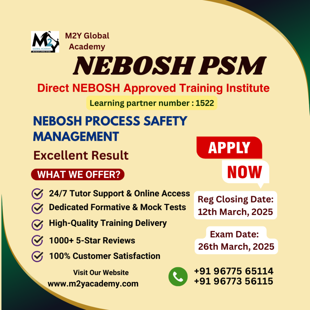 Nebosh PSM