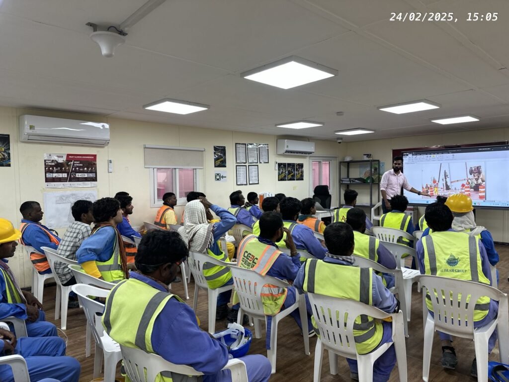 Flagman/Banksman HSE Trainings at Corporate client UAE