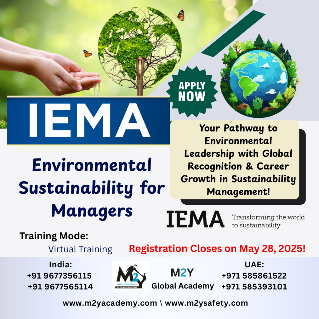 IEMA Environmental Sustainability for Managers