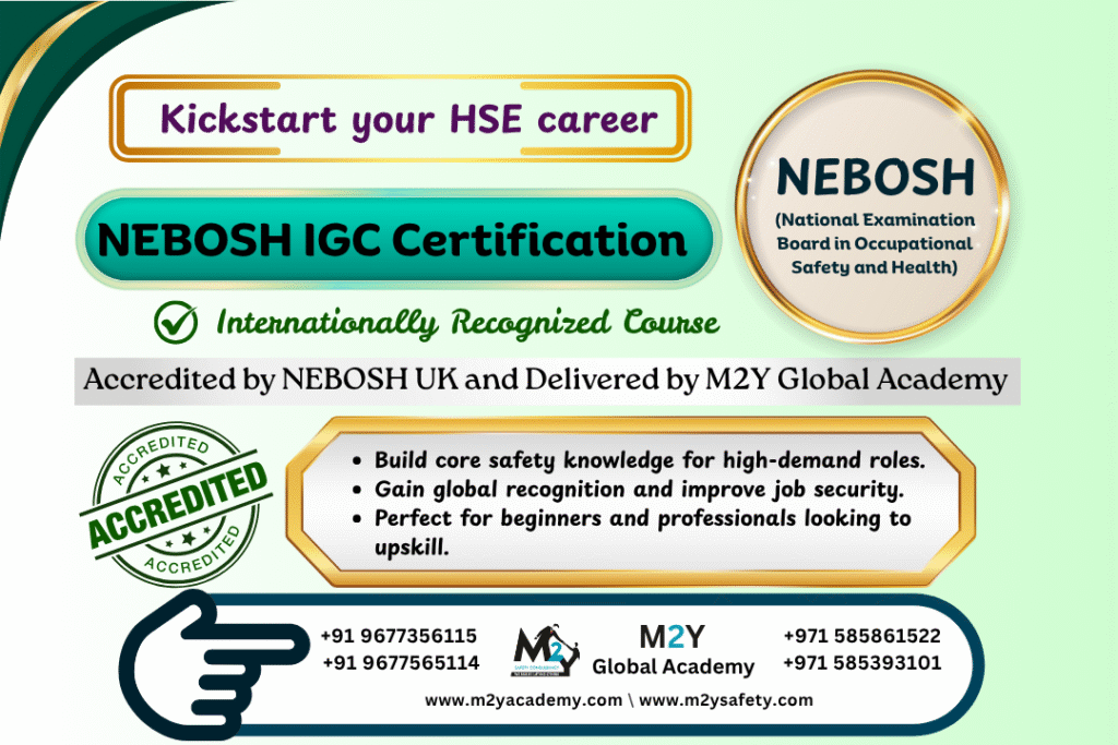 NEBOSH IGC Benefits