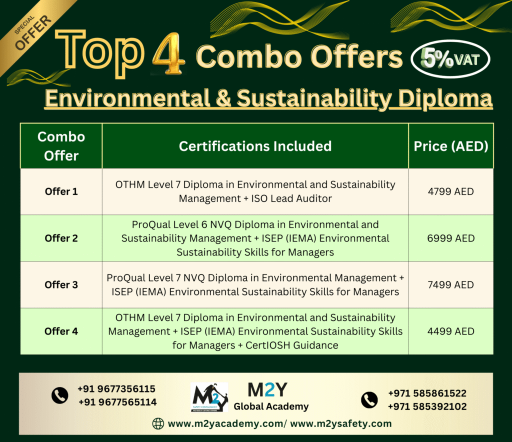 Environmental and Sustainability Diploma Combo offer 2025