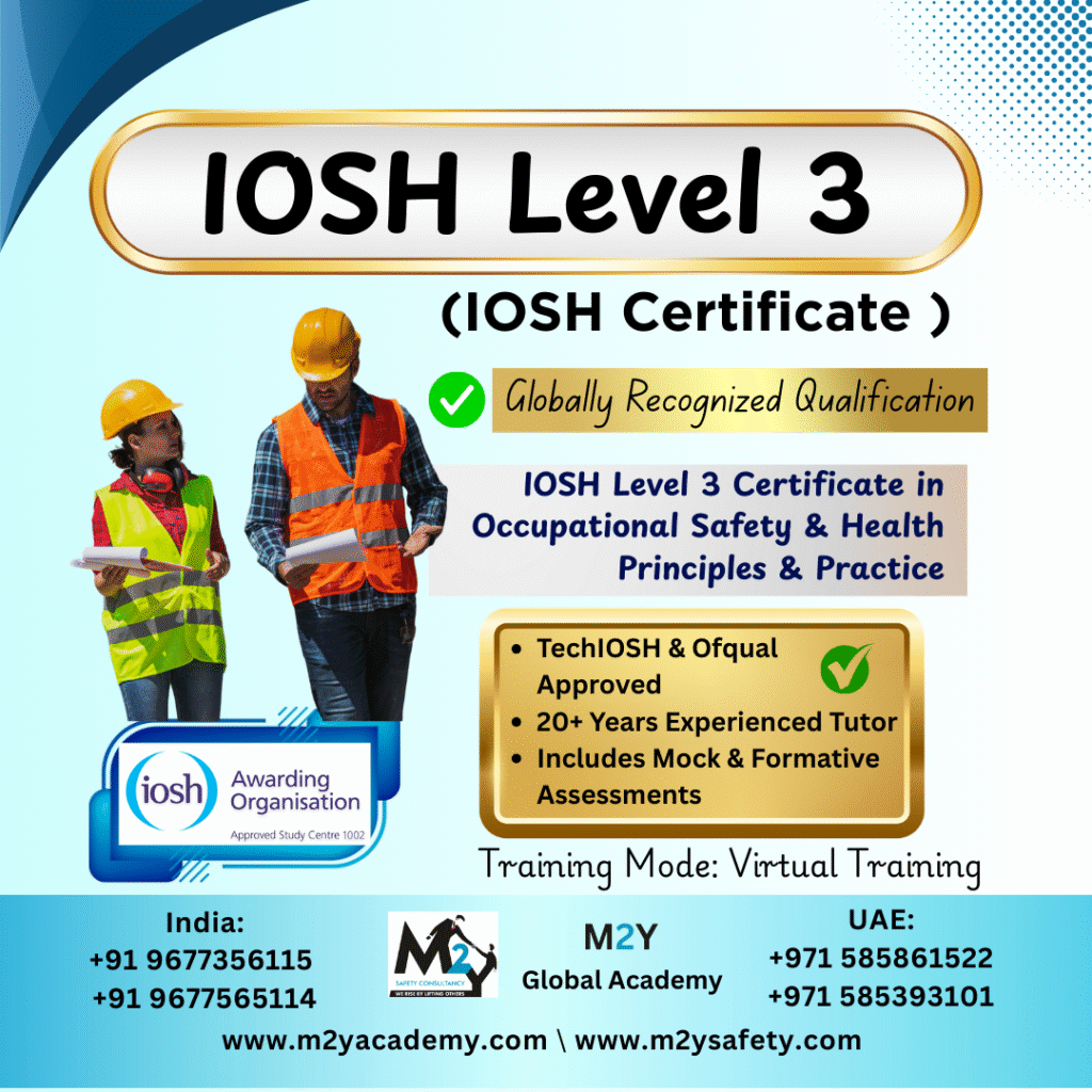 IOSH Level 3 Certificate