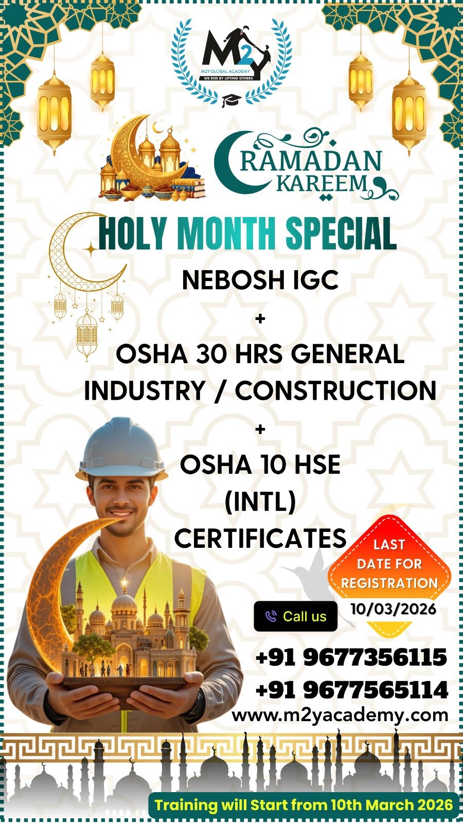 nebosh igc ramadan combo