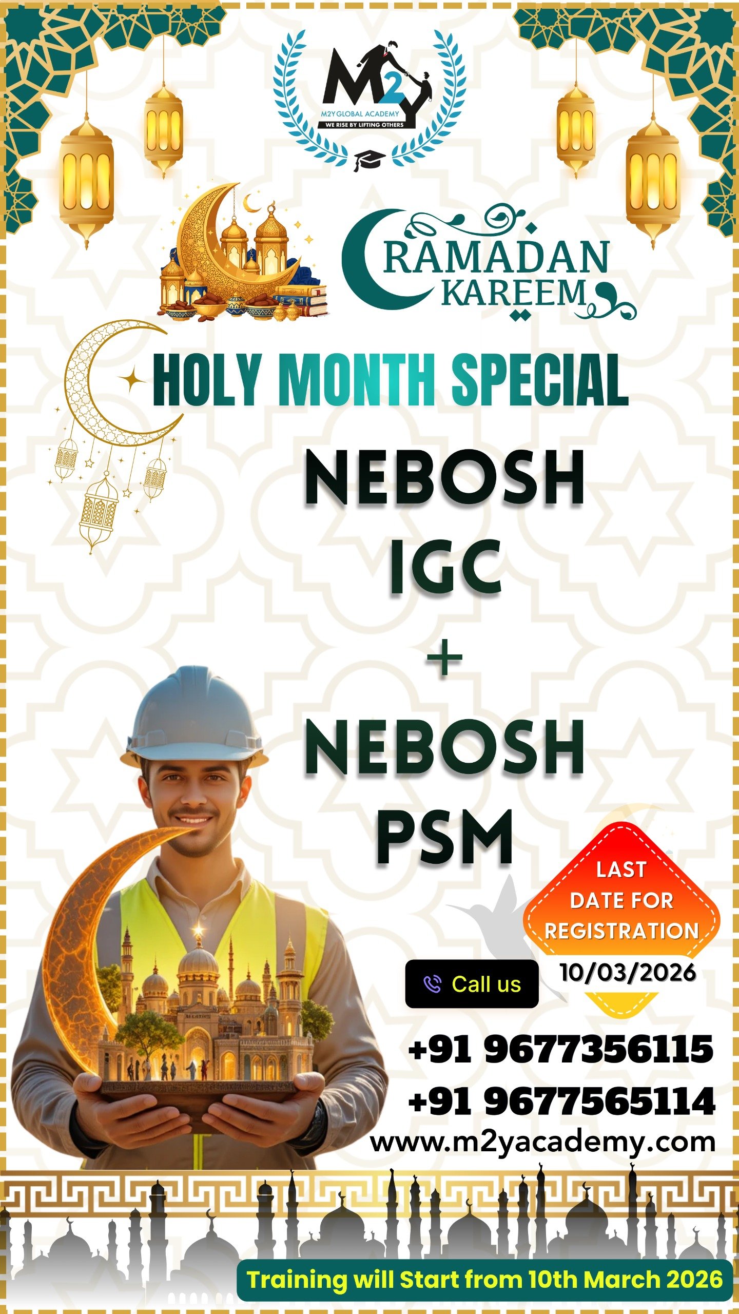 nebosh igc ramadan offer