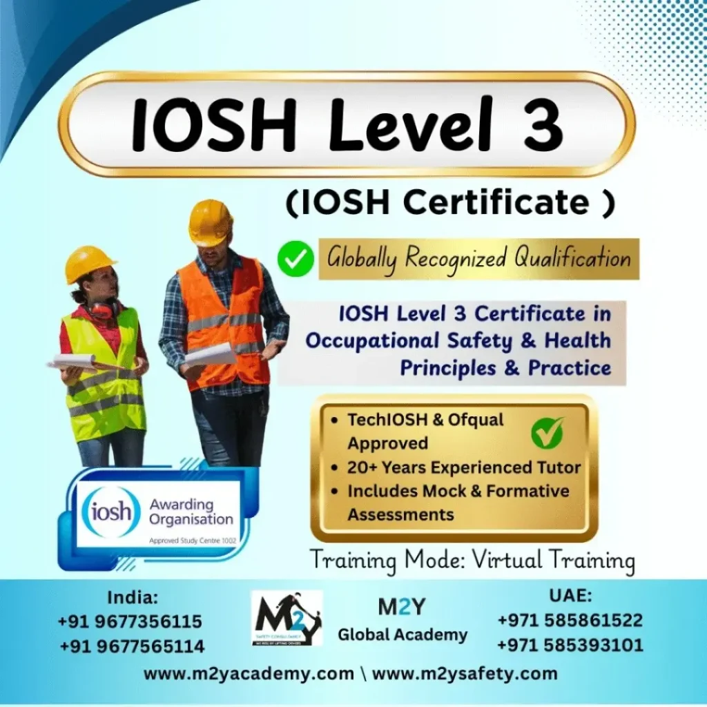 IOSH Level 3 Certificate Training
