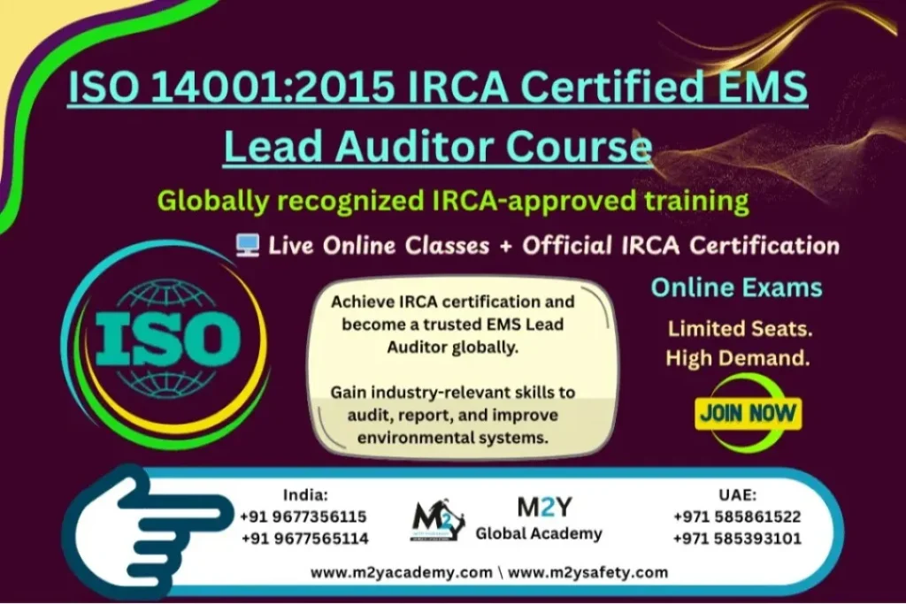 ISO 14001:2015 IRCA Certified EMS Lead Auditor Course