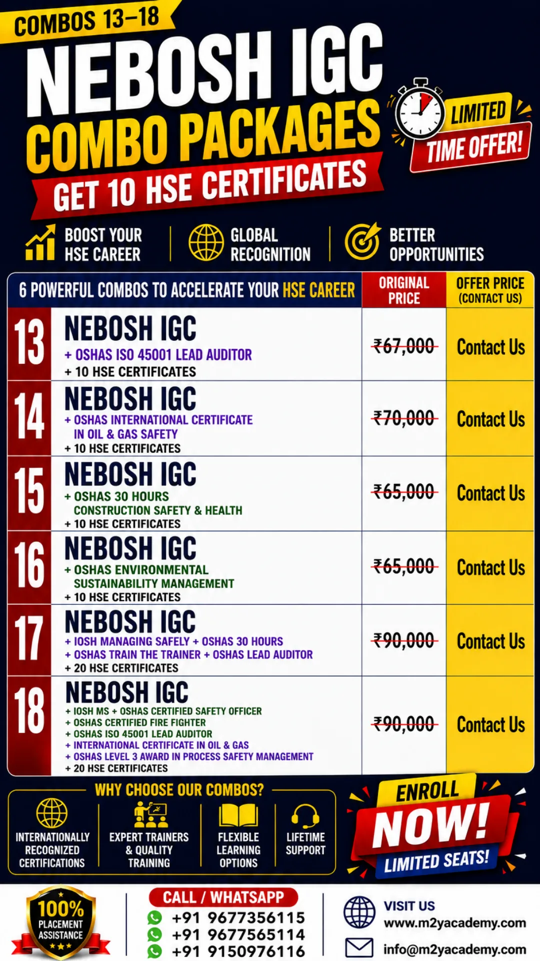 Nebosh igc offers new