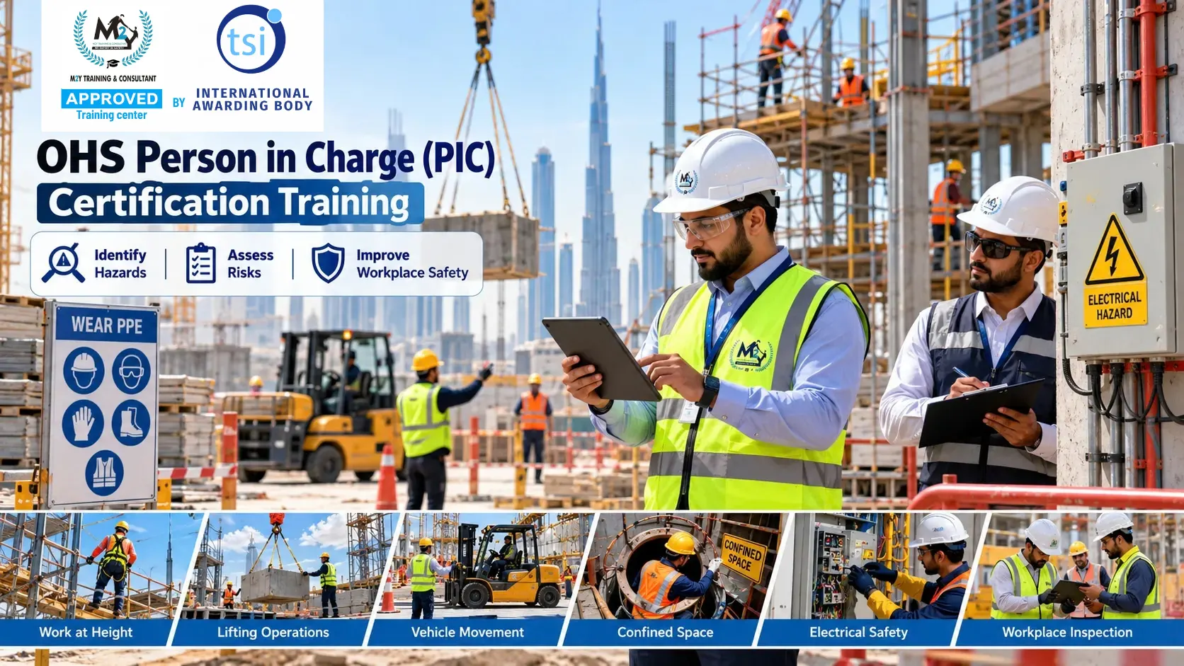 OHS Person in Charge Training Banner (2) OHS Person in Charge Training Banner