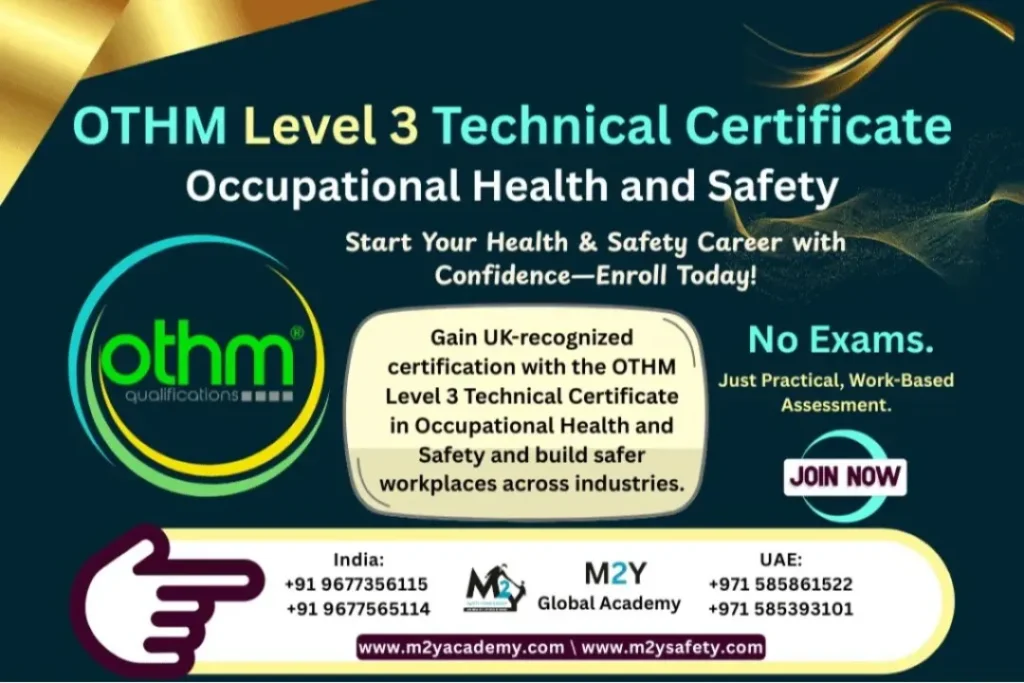OTHM Level 3 Technical Certificate in Occupational Health and Safety