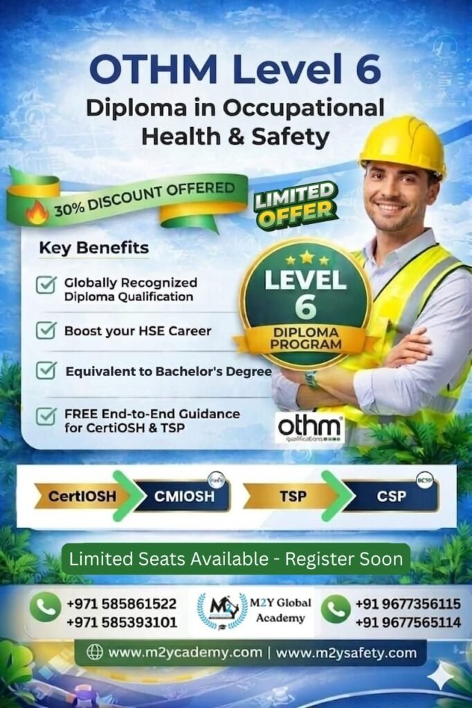 OTHM Level 6 Diploma in Occupational Health and Safety