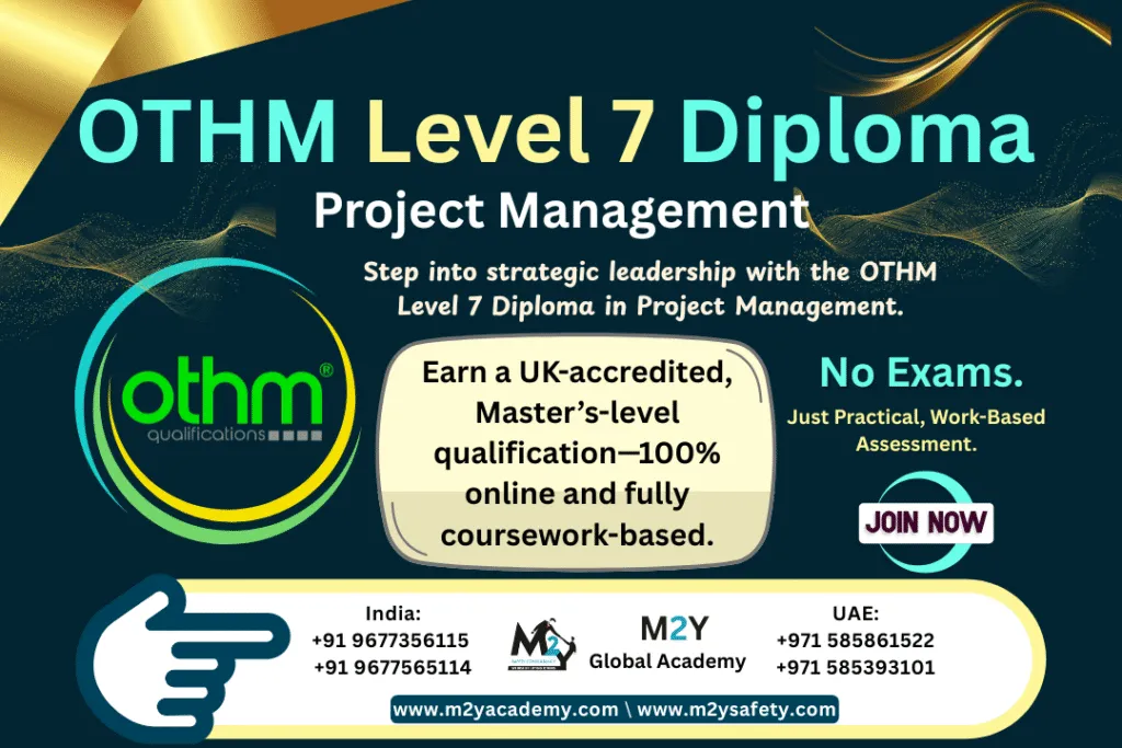 OTHM Level 7 Diploma in Project Management