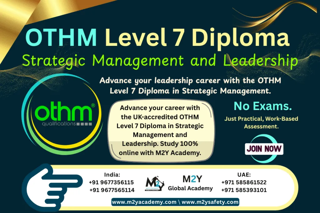OTHM Level 7 Diploma in Strategic Management and Leadership
