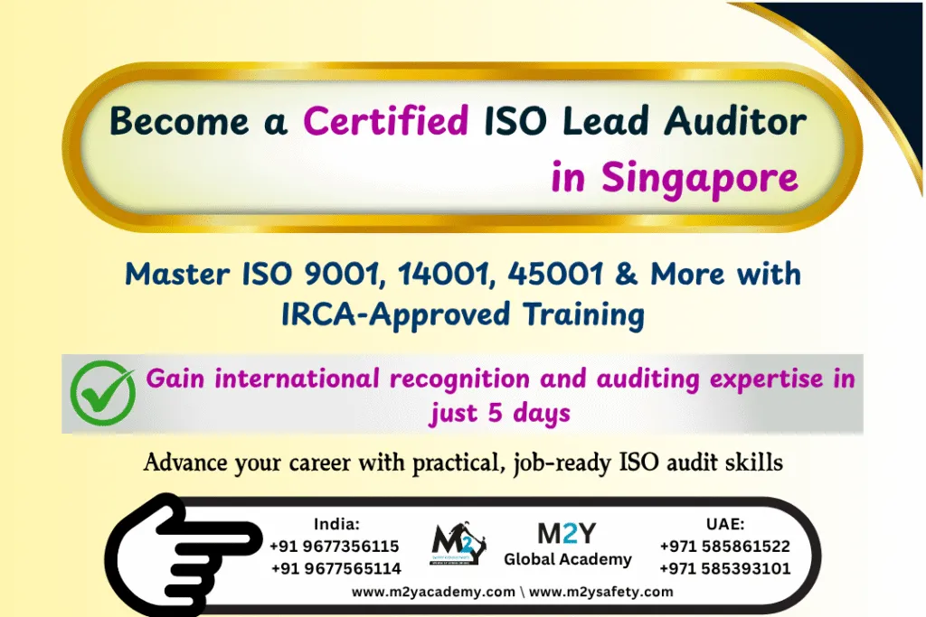 ISO Lead Auditor Course in Singapore