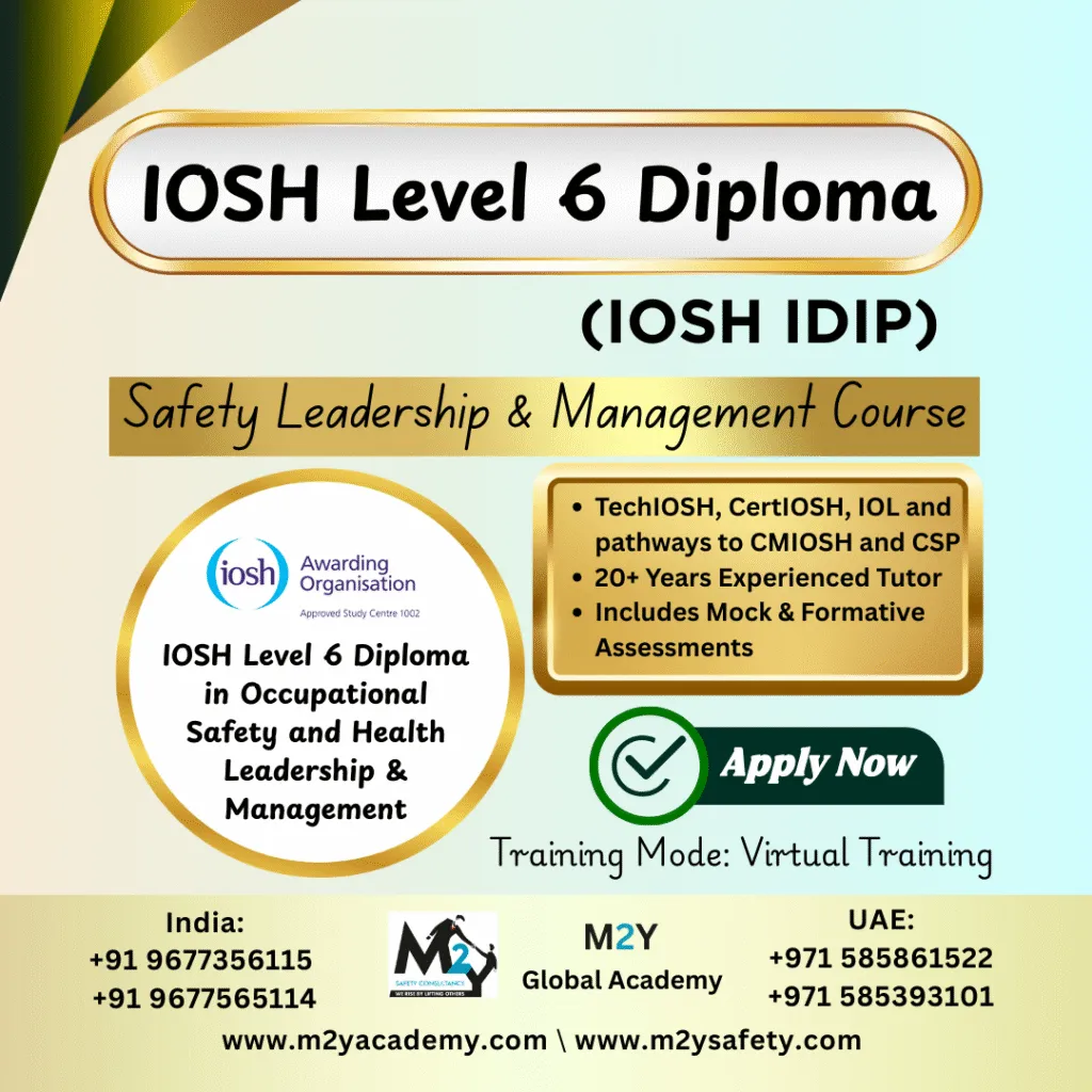 IOSH Level 6 Diploma