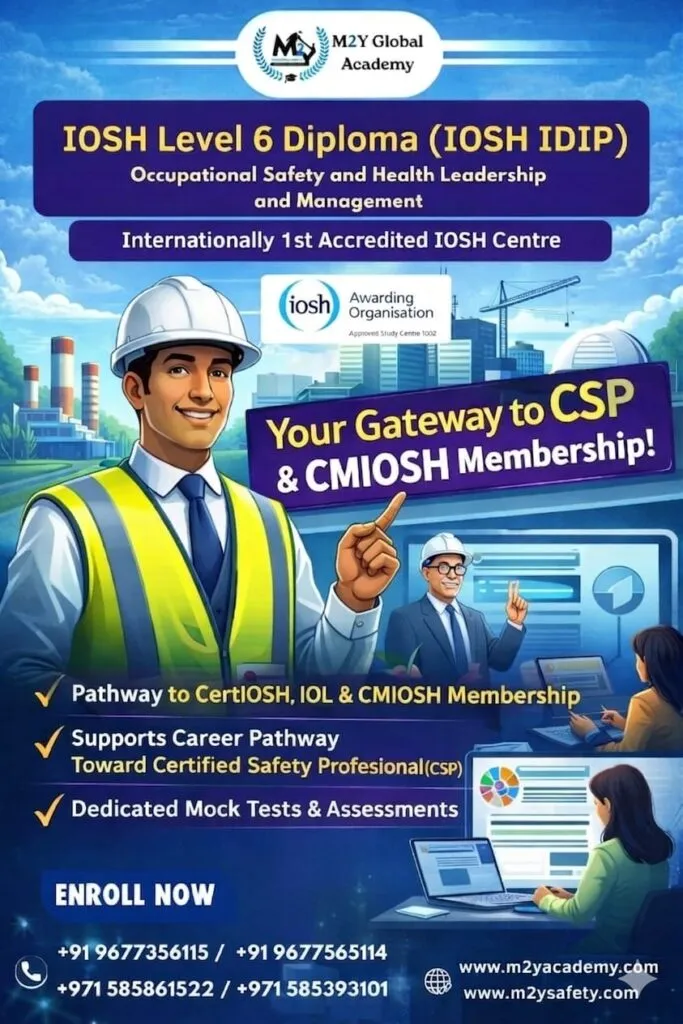 IOSH Level 6 Diploma iosh idip