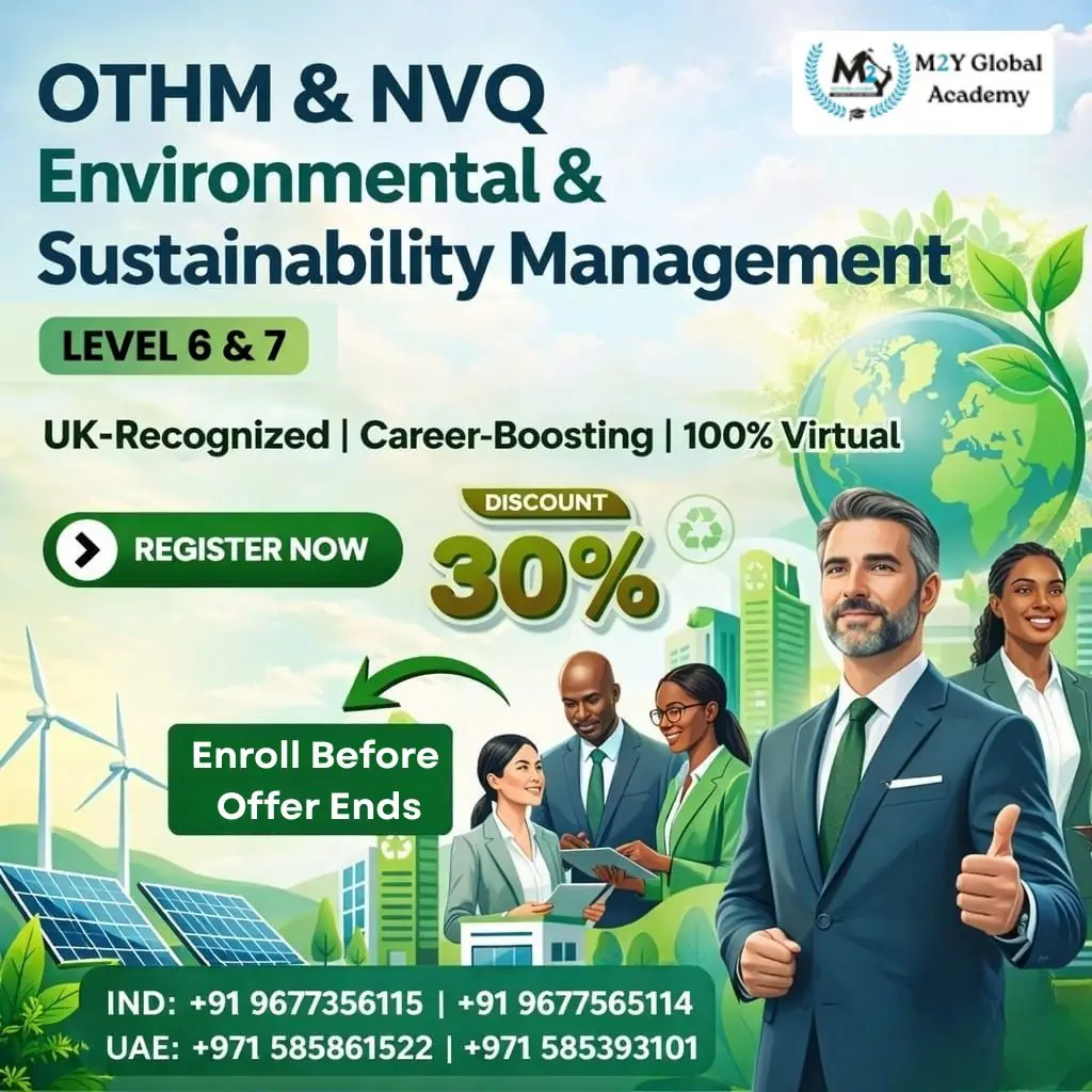 othm nvq environmental and sustainability management