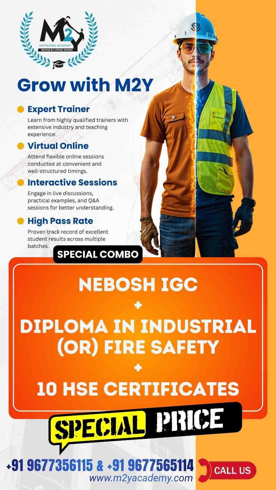 nebosh igc industrial fire safety offer