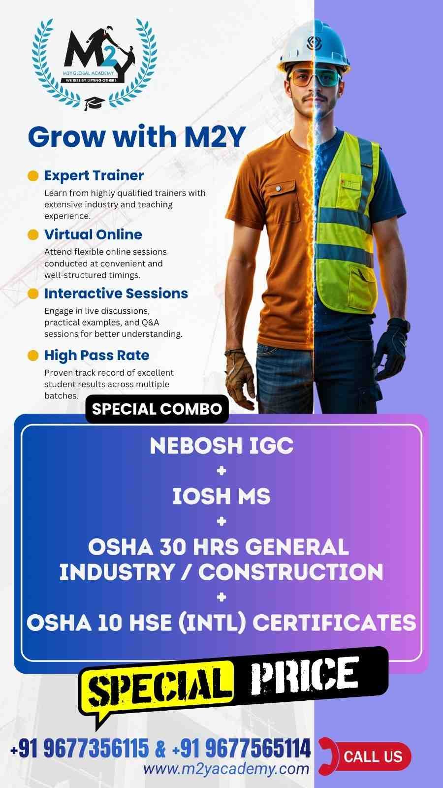 nebosh iosh osha special offer
