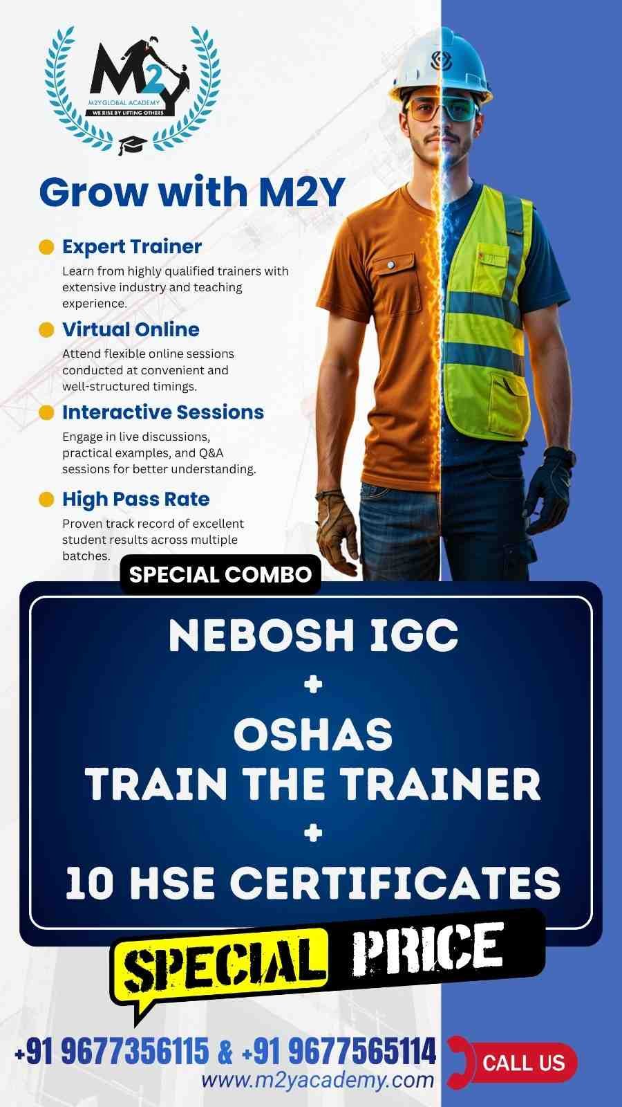 oshas train the trainer and igc offer